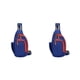 thumbnail image 2 of Minnieouse Bolsa de pecho ligera para hombres Versatilidad y elegante Bolsa de un solo hombro Bolsas de pecho para mujeres Hombres azul oscuro azul oscuro 2piezas, 2 of 6