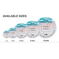 thumbnail image 3 of Printtoo Label Stickers for Small Business -100 RoundCustom Vinyl Waterproof Stickers -Personalized Labels for Handmade, Brand Stickers -Ocean, 2x2 Inches, 3 of 6