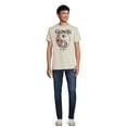 thumbnail image 5 of Growth Floral Yin Yang Men's Graphic Tee with Short Sleeves, Sizes S-3XL, 5 of 6