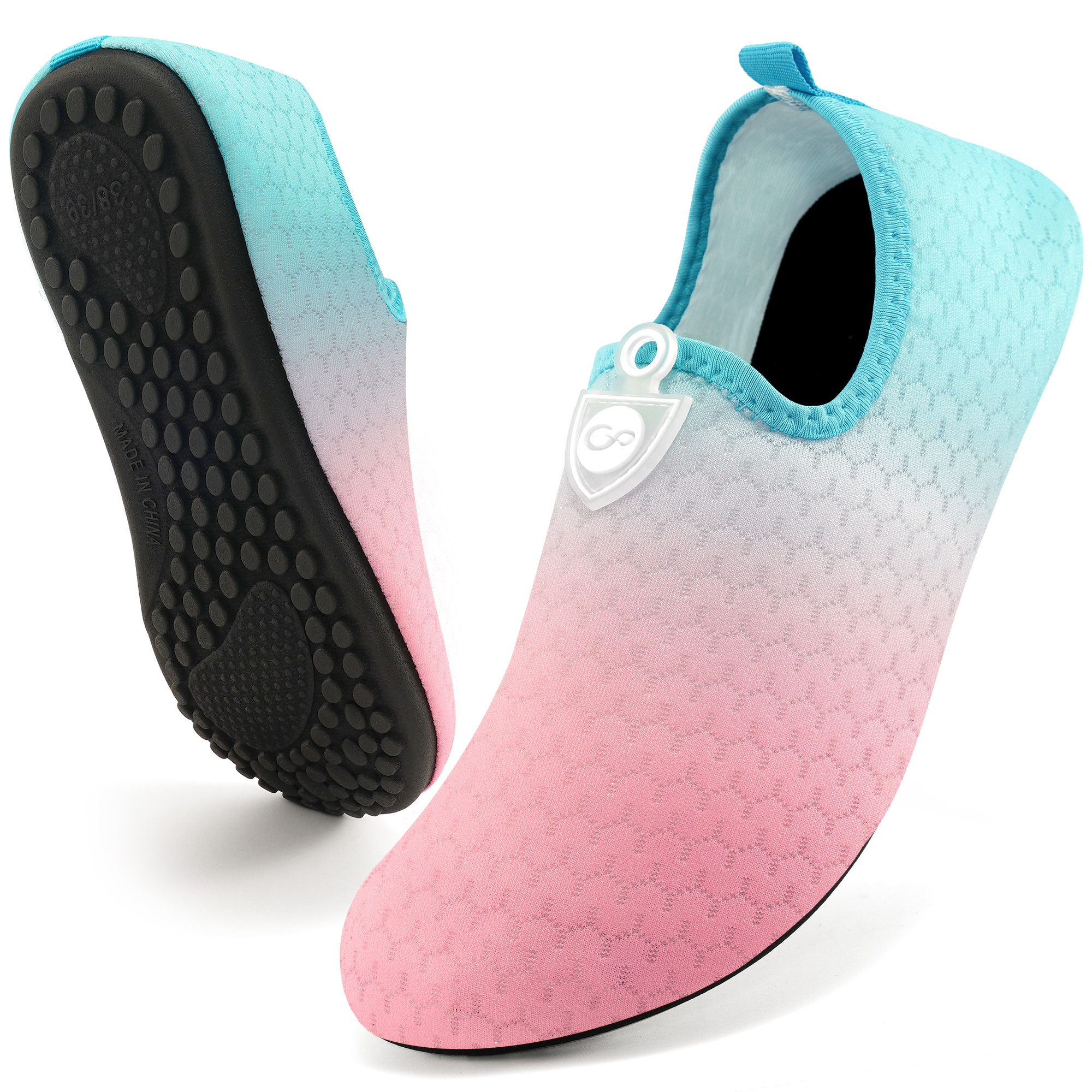 Ecetana Water Shoes for Women Men Aqua Socks Shoes Quick Dry Outdoor Beach Barefoot Shoes