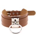 thumbnail image 1 of Collier Ras du Cou en Cuir PU Fait Main pour Femmes et Filles, Collier Ras du Cou pour Hommes et Garçons, Collier Punk, 1 of 8