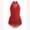 Red, variant on IBTOM CASTLE Halter Tassel Latin Dance Dress for Girls Sparkly Rhinestone Fringe Bodysuit Kids Ballroom Dancing Leotards Salsa Jazz Outfit Black