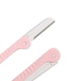 thumbnail image 3 of CHOK 3 Pieces Eyebrow Razor Eyebrow Razors Shaver Microblades for Women Face Hair Dermaplaning Tool Shaper Trimmer with Precision Cover Skincare - shape1, 3 of 5