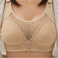 thumbnail image 2 of snilers Push Up Bras for Women No Underwire Thin Full Coverage Bras Breathable Soft Push Up Bras Daily Underwear, 2 of 5