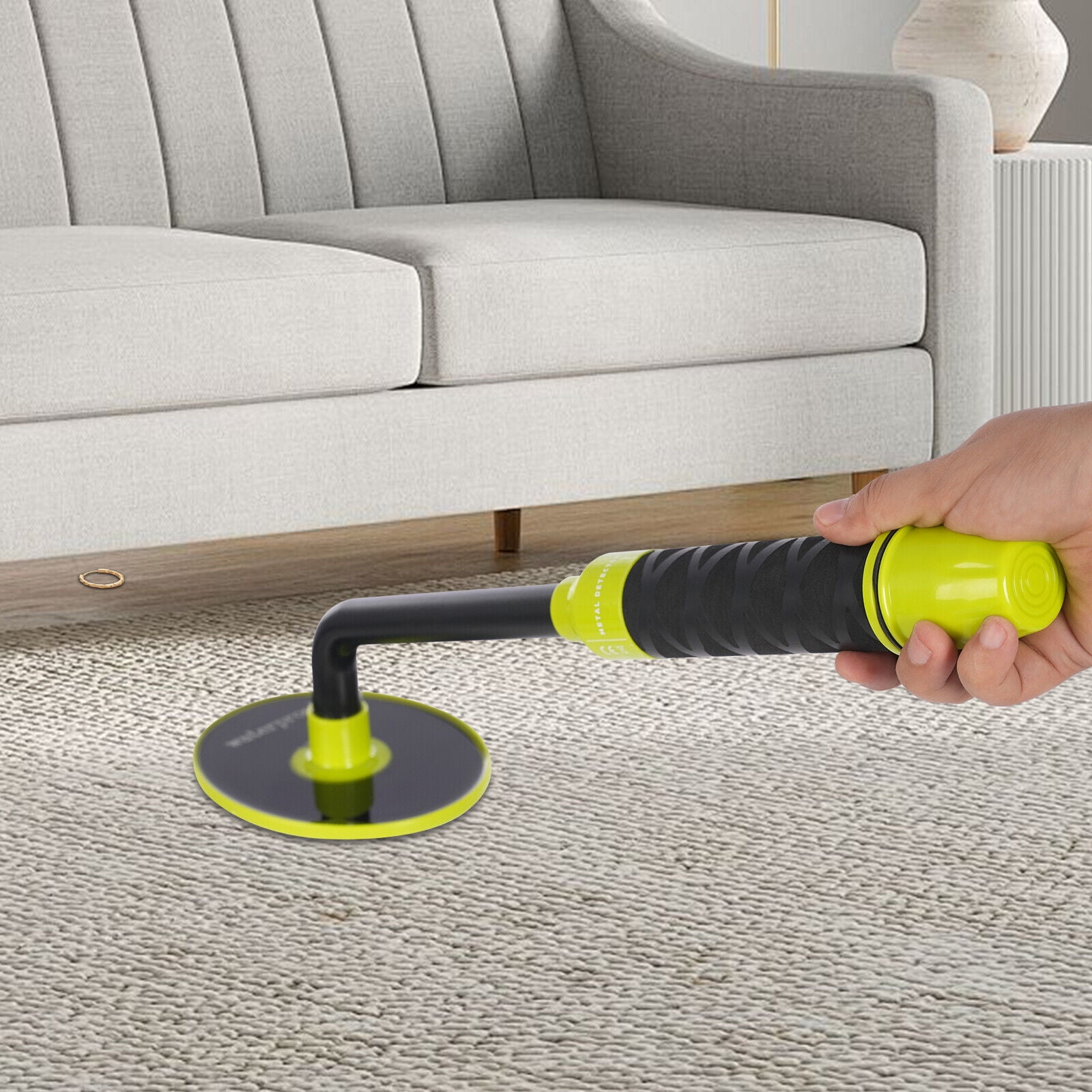 Miumaeov Metal Detector Underwater Metal Detector With Hand Strap, Waterproof Rating IP68