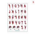 thumbnail image 3 of CAROOTU Halloween Stickers Waterproof Simulation Scratches Scars Bite Marks Simulation Fake Wound Tattoo, 3 of 7