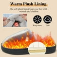 thumbnail image 2 of Ecetana Women's Slippers Warm Cozy Soft Lightweight Memory Foam Indoor House Shoes, 2 of 5