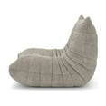 thumbnail image 3 of Lucas All Foam Armless Chair, Beige, 3 of 7