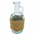 thumbnail image 3 of Green Glass Jug Oil / Vinegar with Cork Stopper (Rafia), 8-Ounce, 3 of 3