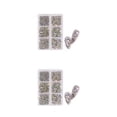thumbnail image 3 of Vogacara Nail Crystal Nails 6 Cajas Fondo plano Vidrio Transparente Color mezclado Flatback Nail Art Crafts DIY Bolsas de piedra Zapatos Multicolor 2piezas, 3 of 6