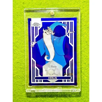 SULLEY Disney 100 PINK REFRACTOR #/399 SP MONSTERS INC 2023 Topps