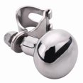 thumbnail image 3 of Heavy Duty Stainless Steel Steering Wheel Spinner for Car, Truck, Marine, and Boat Applications, 3 of 5