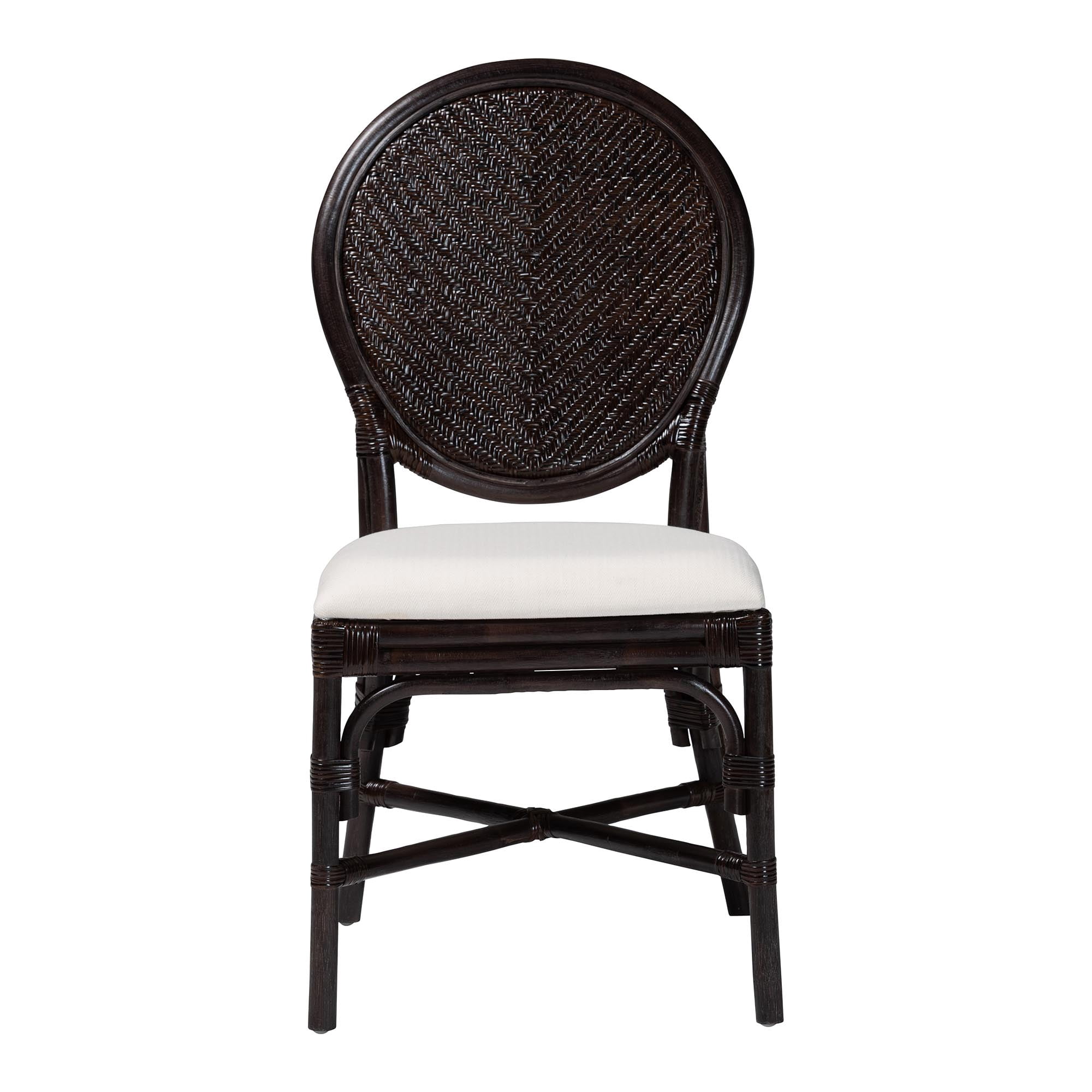 bali & pari Elmer Boho Dining Chair, Espresso