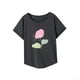 thumbnail image 4 of Camiseta para Mujer Ropa de Disfraz Casual Ajuste Regular Tops de Verano de Moda Simple SG, 4 of 7