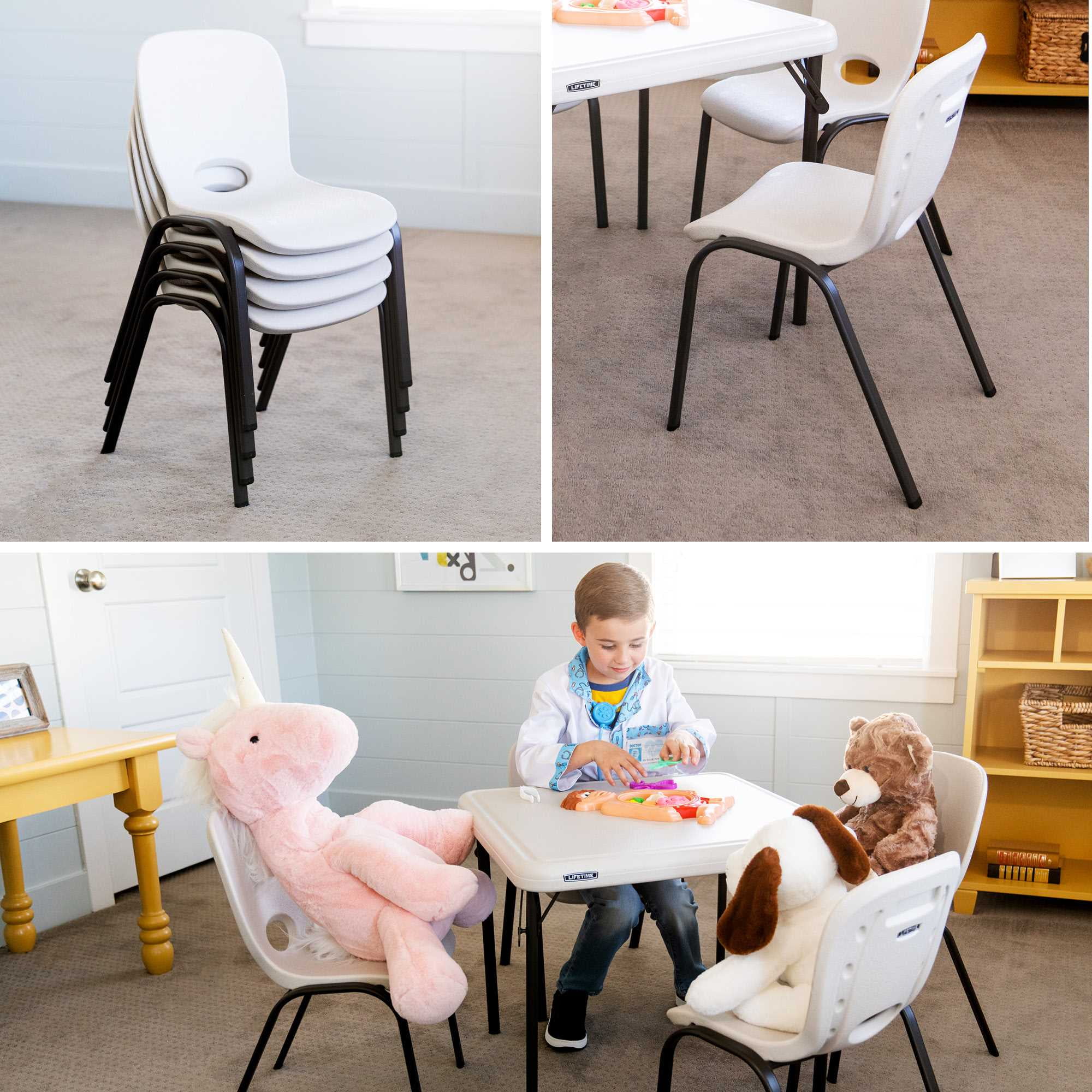Lifetime childrens stacking chair stores hotsell