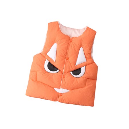 

Kids Jackets for Girls Boys Baby Toddler Boy Girl Sleeveless Cartoon Outdoor Vest Outwear Outfits