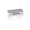 thumbnail image 1 of 10 Segment LED Bar Graph Light Display Red Yellow Green Blue, 1 of 1