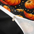 thumbnail image 4 of Homewish Simple Halloween Pumpkin Duvet Cover Queen,Dot Speckle Pattern Queen Bedding,Black Orange,Black Reversible,3-Piece,1 Duvet Cover and 2 Pillowcases, 4 of 6