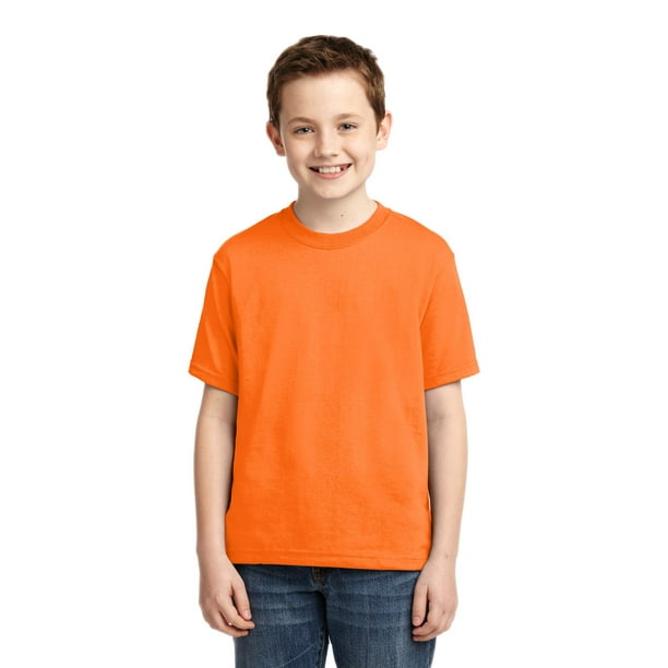 JERZEES® - Playera de algodón/poliéster Dri-Power® 50/50 para jóvenes. 29B Jerzees 29B