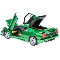 Lamborghini Diablo SE30 Verde Mic/Green Metallic 1/18 Model Car by Autoart
