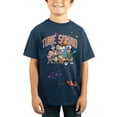 thumbnail image 1 of Space Jam Characters Tune Squad Kids Navy T-Shirt, 1 of 2