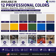 Colored Epoxies Dark Gray Epoxy Resin and Hardener Kit, 2:1 Mix Ratio, Garage Coatings, Flake Floors, Metallic Epoxy Flooring, Dark Gray, 3 Gallon Kit