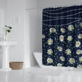 thumbnail image 2 of Waterproof Cute Boho Daisy Shower Curtain 72x72 Inch Boho Style Polyester Unique Shower Curtain for Bathroom Hotel Home Decor with 12 Plastic Hooks, 2 of 5