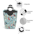 thumbnail image 4 of KLL Animal Dog Laundry Hamper,Large Canvas Fabric Lightweight Storage Basket Toy Organizer Dirty Clothes Collapsible Waterproof, 4 of 6
