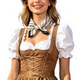 thumbnail image 3 of YUEHUA Cotton Bandanas 22x22 inches - Multi-Purpose Square Scarfs for Men & Women, Travel Oktoberfest Headbands, Face Cover, 3 of 7