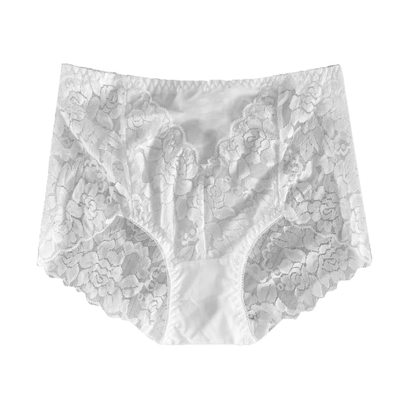 Ketyyh-chn99 Womens Panties Women's Panties Seamless Underwear Stretch Light Weight Boxer Brief Panty White,L