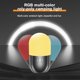 thumbnail image 4 of Camping Lanterns Rechargeable Portable Tumbler LED Tent Lights Small Roly-poly Atmosphere Light Camping Kits, Funny Ambient lighting for Campsite, Power Outages, Hurricane Emergency, 4 of 5