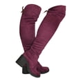 thumbnail image 2 of Bota Larga Para Mujer Maxi Bota Redonda Nyxmart NYXMART Botas Largas, 2 of 4