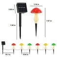 thumbnail image 3 of LSLJS Outdoor Solar Mushrooms Lights LED Solar Garden Decor Stake Lights Colored Lights 8 Modes Outside Solar Powered Garden Christmas Lights, Decorative Signs, 3 of 9