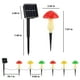 thumbnail image 3 of Luces Solares de Hongos para Exteriores, Luces Led Solares para Decoración de Jardín, Luces de Colores con 8 Modos, Luces Navideñas Solares para Jardín., 3 of 7