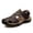 Coffee, variant on asdoklhq Men's Sandals Hiking Open Toe,Outdoor Men's Leather Non-slip Anti-kick and Anti-collision Beach Sandals