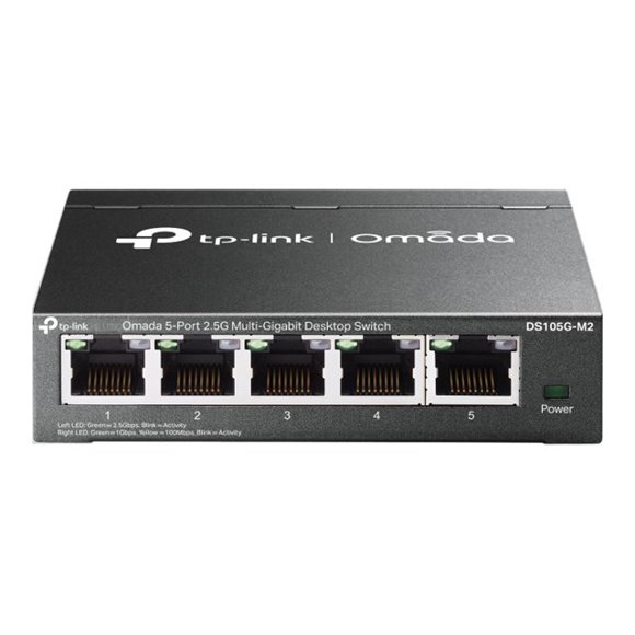 TP-LINK OMADA 5-PORT 2.5G MULTI-GIGABIT DESKTOP SWITCH
