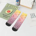 thumbnail image 7 of Naloa Leopard Skins And Heads Ankle Socks for Women Non Slip Socks No Show Socks Classic Low Cut Casual Socks Casual Socks, 7 of 7