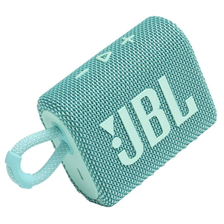 JBL - GO3 Portable Waterproof Wireless Speaker - Teal