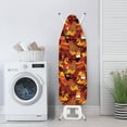 thumbnail image 4 of HELLHERO Ironing Board Cover, Flat Decoration with Elastic Edge Standard Size, Perfect for Home Laundry Room, Ideal Gift for Craft Enthusiasts (Pinecone Leaves, 15" x 54"), 4 of 6