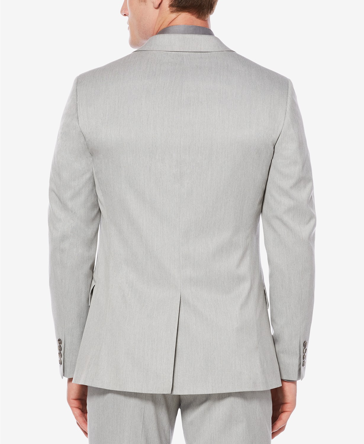 Perry Ellis Mens Heathered Two Button Blazer Jacket - image 6 of 6