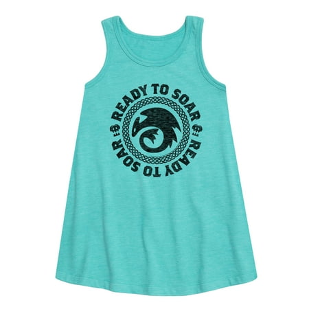 

How to Train Your Dragon - Ready To Soar - Toddler and Youth Girls A-line Dress
