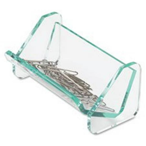 Paper Clip Holder, 3.88 in. x 2.5 in. x 1.88 in., ClearGreen Walmart