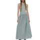 thumbnail image 2 of Lucakuins - Vestido de verano para mujer, sin mangas, sin mangas, informal, de talla grande, con cuello redondo, minivestido de verano, ajuste holgadonea A, vestido de fiesta, playa, bohemio Lucakuins moda, 2 of 4