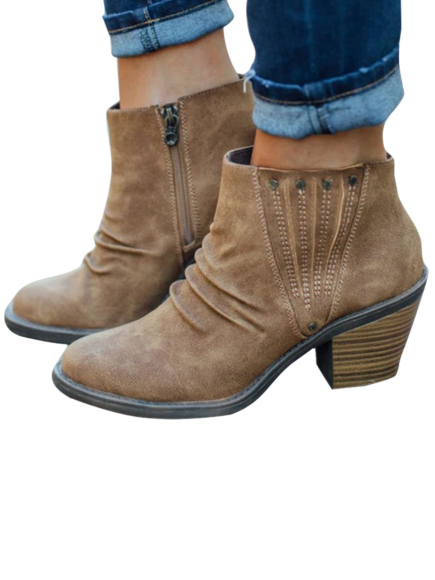 female high heel boots