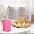 thumbnail image 4 of Raindrops General Users Pink PP 1Pcs Mini Strawberry Trash Bin For Home Use, 4 of 8