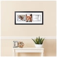 thumbnail image 2 of ArtToFrames Collage Photo Picture Frame with 3 - 6x8 Openings, Framed in Black with Super White and Black Mats (CDM-3926-99), 2 of 8
