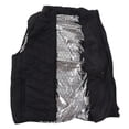 thumbnail image 3 of Chaleco calefactable Carga USB para exteriores Cálido Impermeable 2 Control Ropa de calefacción de 15 zonas Negro 3XL, 3 of 8