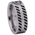 thumbnail image 3 of Zombie Apocalypse Tungsten Carbide Ring, 3 of 9
