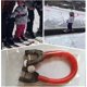 thumbnail image 3 of Snowboard Connector Solid Ski Tip Adapters Durable Snowboard Holder For Beginners Skiing Training,Gg, 3 of 4