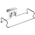 thumbnail image 4 of iDesign Classico Metal Over-the-Cabinet Bag Holder for Kitchen/Bathroom, Chrome, 4 of 5